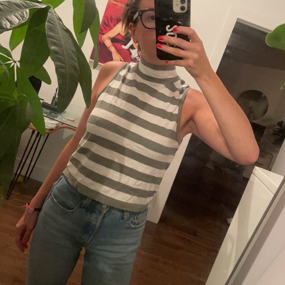 Lou & Grey turtleneck tank